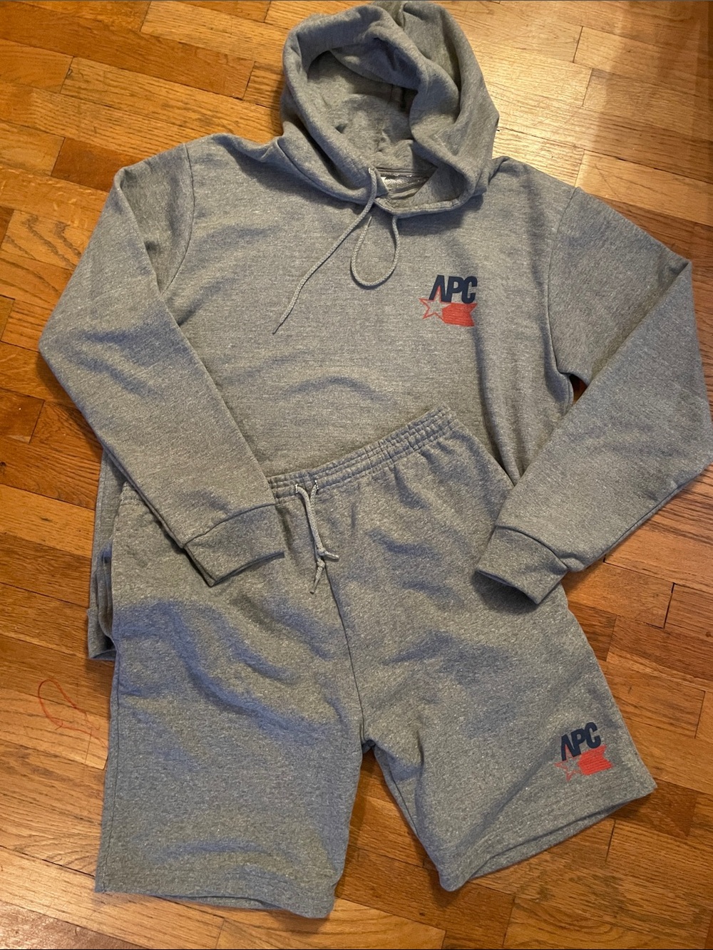 A.P.C Hoodie & Shorts Set